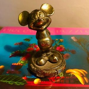 1973 Mickey Mouse paperweight
